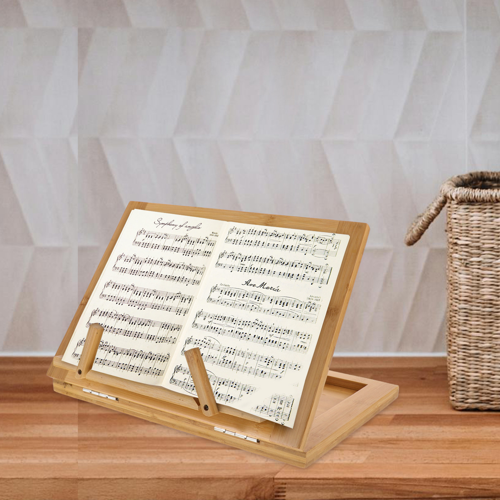 Music Sheet Desktop Stand Port - Document Holder Stand recension och pris