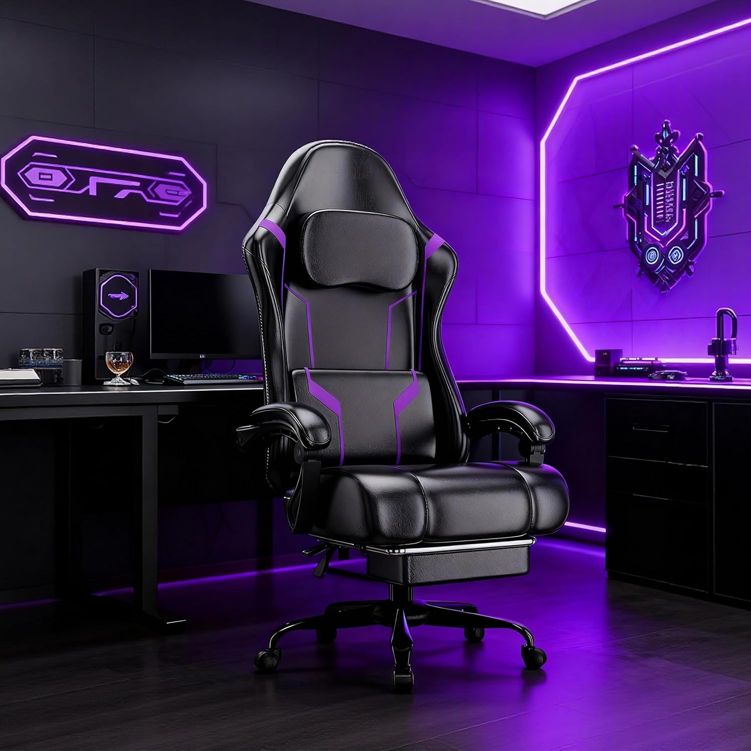 Ergonomic Gaming Chair with Po - Ergonomic Office Chair recension och pris