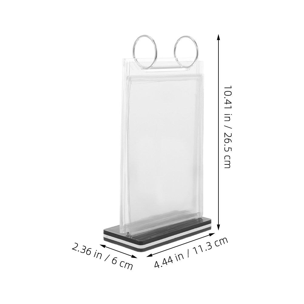 2Pcs Flip Display Menu Stand S - Document Holder Stand recension och pris