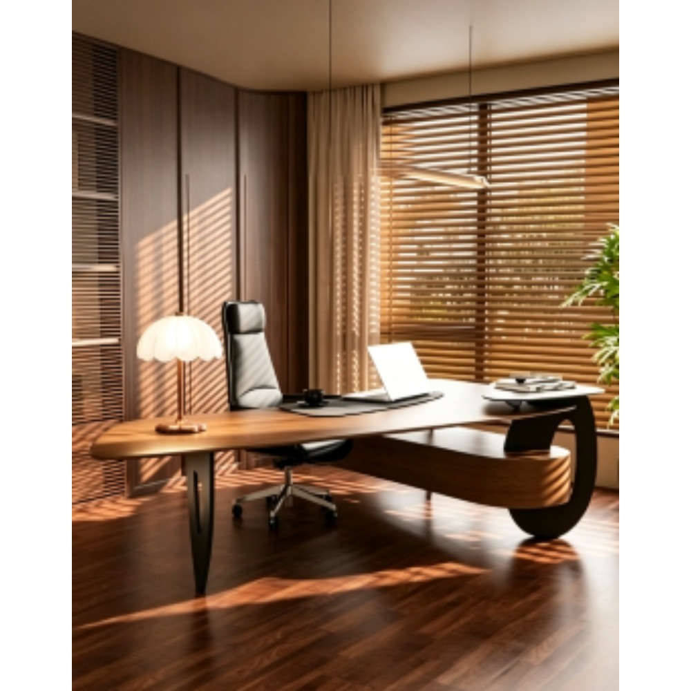 Premium Pine Wood Executive De - Home Office Work Table recension och pris