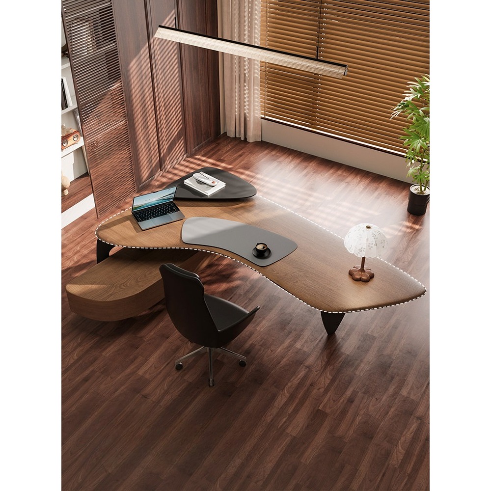 Premium Pine Wood Executive De - Home Office Work Table recension och pris