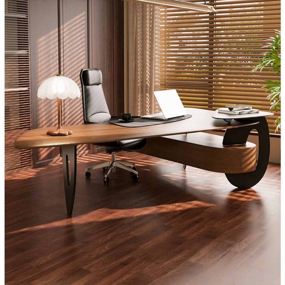 Premium Pine Wood Executive De - Home Office Work Table recension och pris