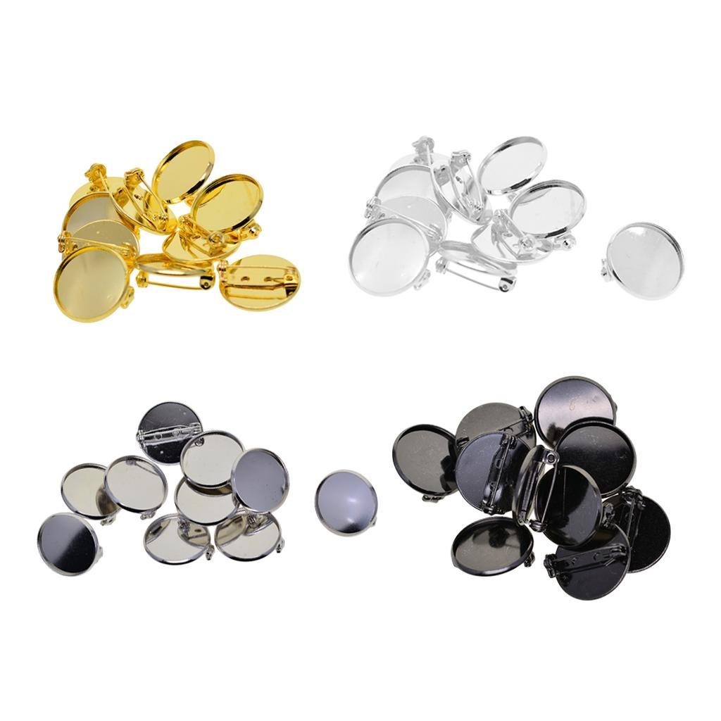 Brooch Clasps Copper Material  - Home Office Or recension och pris